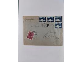 1941/44, selection of 24 covers and cards, including Postage Dues, some interesting usages including Paid in Cash and censore