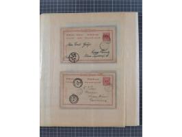 1829/1952, &nbsp;Partie mit 31 Belegen, inkl. Feldpost, Alt Württemberg, Danzig und Fr. Zone, etc., sauber im Album