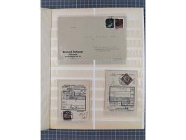 1829/1952, &nbsp;Partie mit 31 Belegen, inkl. Feldpost, Alt Württemberg, Danzig und Fr. Zone, etc., sauber im Album