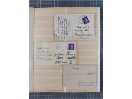 1829/1952, &nbsp;Partie mit 31 Belegen, inkl. Feldpost, Alt Württemberg, Danzig und Fr. Zone, etc., sauber im Album