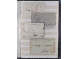 1813/1955, Partie mit 50 Briefen und Karten, dabei Vorphila, interessante Verwendungen ab Strubel, mit Luftpost, Mehrfach- un