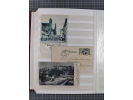 1813/1955, Partie mit 50 Briefen und Karten, dabei Vorphila, interessante Verwendungen ab Strubel, mit Luftpost, Mehrfach- un