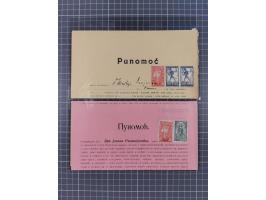 1919/29 (ca.), 30 fiscal documents franked with adhesives from the 1919 issue used as fiscals, some interesting usages and co