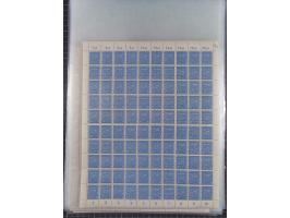 1945/46, postfrische Partie Bogen, in den Hauptnummern fast komplett, dabei 2 Bogen Mi. 72