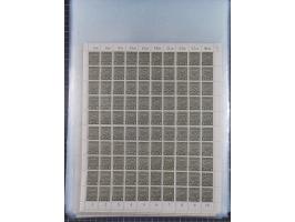 1945/46, postfrische Partie Bogen, in den Hauptnummern fast komplett, dabei 2 Bogen Mi. 72