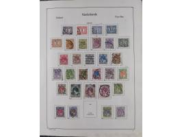 1852/1970, unused and later mnh collection on album leaves, classic with 1852/64 used examples, Armenwet overprinted five val