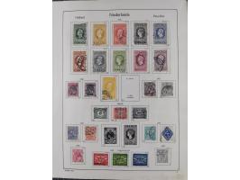 1852/1970, unused and later mnh collection on album leaves, classic with 1852/64 used examples, Armenwet overprinted five val