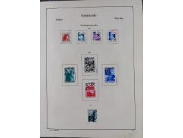 1852/1970, unused and later mnh collection on album leaves, classic with 1852/64 used examples, Armenwet overprinted five val