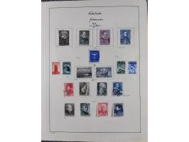 1852/1970, unused and later mnh collection on album leaves, classic with 1852/64 used examples, Armenwet overprinted five val