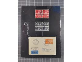 1948/54, mostly used and mint never hinged collection inkl. some First Day Covers, covers, postal stationeries and stamps wit