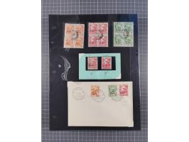 1948/54, mostly used and mint never hinged collection inkl. some First Day Covers, covers, postal stationeries and stamps wit
