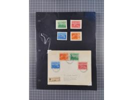 1948/54, mostly used and mint never hinged collection inkl. some First Day Covers, covers, postal stationeries and stamps wit