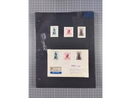 1948/54, mostly used and mint never hinged collection inkl. some First Day Covers, covers, postal stationeries and stamps wit