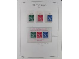 1948/90, in den Hauptnummern postfrische überkomplette Sammlung, dabei Mi.-Nr. 1-20 OR, 21-34 mit 33-34 OR (FA Schlegel BPP),