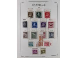 1948/90, in den Hauptnummern postfrische überkomplette Sammlung, dabei Mi.-Nr. 1-20 OR, 21-34 mit 33-34 OR (FA Schlegel BPP),