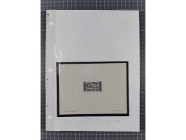 1945/47, unused/mint never hinged and used collection with five covers/cards, with u.o. Mi.-No. 32Y mint never hinged, rare M