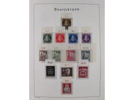 1948/90, in den Hauptnummern komplette postfrische Sammlung, fast alle Marken mit Bogen- bzw. Eckrand, einiges signiert, gute
