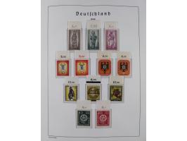 1948/90, in den Hauptnummern komplette postfrische Sammlung, fast alle Marken mit Bogen- bzw. Eckrand, einiges signiert, gute