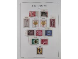 1948/90, in den Hauptnummern komplette postfrische Sammlung, fast alle Marken mit Bogen- bzw. Eckrand, einiges signiert, gute