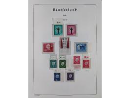 1948/90, in den Hauptnummern komplette postfrische Sammlung, fast alle Marken mit Bogen- bzw. Eckrand, einiges signiert, gute