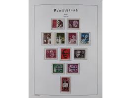 1948/90, in den Hauptnummern komplette postfrische Sammlung, fast alle Marken mit Bogen- bzw. Eckrand, einiges signiert, gute