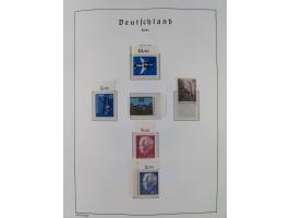 1948/90, in den Hauptnummern komplette postfrische Sammlung, fast alle Marken mit Bogen- bzw. Eckrand, einiges signiert, gute