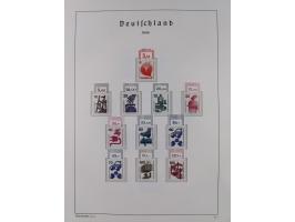 1948/90, in den Hauptnummern komplette postfrische Sammlung, fast alle Marken mit Bogen- bzw. Eckrand, einiges signiert, gute