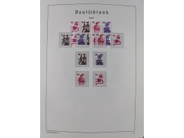 1948/90, in den Hauptnummern komplette postfrische Sammlung, fast alle Marken mit Bogen- bzw. Eckrand, einiges signiert, gute