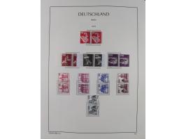 1948/90, in den Hauptnummern komplette postfrische Sammlung, fast alle Marken mit Bogen- bzw. Eckrand, einiges signiert, gute