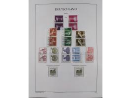 1948/90, in den Hauptnummern komplette postfrische Sammlung, fast alle Marken mit Bogen- bzw. Eckrand, einiges signiert, gute