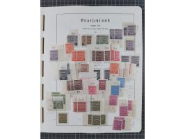 1945/49, in den Hauptnummern überkomplette fast ausschließlich postfrische Sammlung, dabei Postmeistertrennungen, ZD, Potscht
