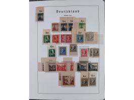 1945/49, in den Hauptnummern überkomplette fast ausschließlich postfrische Sammlung, dabei Postmeistertrennungen, ZD, Potscht