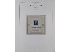 1945/49, in den Hauptnummern überkomplette fast ausschließlich postfrische Sammlung, dabei Postmeistertrennungen, ZD, Potscht