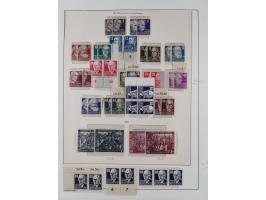 1945/49, in den Hauptnummern überkomplette fast ausschließlich postfrische Sammlung, dabei Postmeistertrennungen, ZD, Potscht