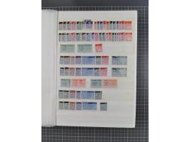 1941/45, reichhaltige ungebrauchte und postfrische Sammlung mit Doubletten und Einheiten, inkl. Portomarken, bessere Werte da