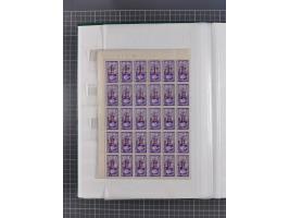 1941/45, reichhaltige ungebrauchte und postfrische Sammlung mit Doubletten und Einheiten, inkl. Portomarken, bessere Werte da