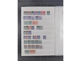 1941/45, reichhaltige ungebrauchte und postfrische Sammlung mit Doubletten und Einheiten, inkl. Portomarken, bessere Werte da