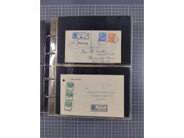 1879/1976 (ca.), group of over 110 covers and cards, strength before the 1940s, many interesting usages with registered and c