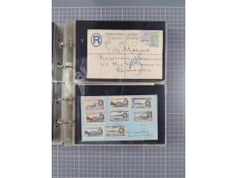 1879/1976 (ca.), group of over 110 covers and cards, strength before the 1940s, many interesting usages with registered and c