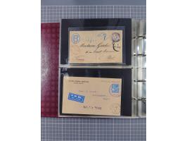 1879/1976 (ca.), group of over 110 covers and cards, strength before the 1940s, many interesting usages with registered and c