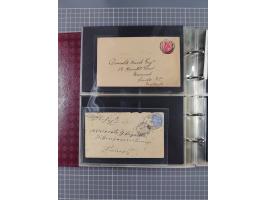 1879/1976 (ca.), group of over 110 covers and cards, strength before the 1940s, many interesting usages with registered and c