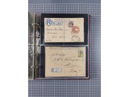 1879/1976 (ca.), group of over 110 covers and cards, strength before the 1940s, many interesting usages with registered and c