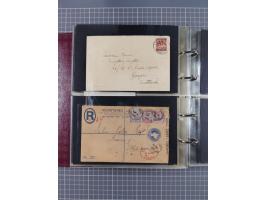1879/1976 (ca.), group of over 110 covers and cards, strength before the 1940s, many interesting usages with registered and c