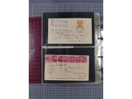 1879/1976 (ca.), group of over 110 covers and cards, strength before the 1940s, many interesting usages with registered and c
