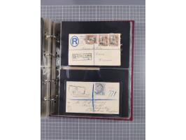1879/1976 (ca.), group of over 110 covers and cards, strength before the 1940s, many interesting usages with registered and c