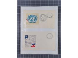 1918/64, lot with mostly mint never hinged Stamps, covers and varieties, with u.o. Mi.-Nr. 243+245-48 as sheet set, varieties