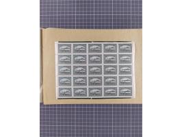 1918/64, lot with mostly mint never hinged Stamps, covers and varieties, with u.o. Mi.-Nr. 243+245-48 as sheet set, varieties