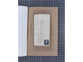 1849/71, mostly used selection with 3 covers, some duplicates with shades, mixed condition