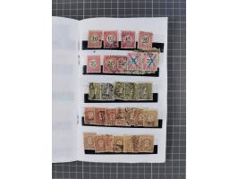 1854/1900 (ca.), small accumulation mostly before the 1900s, noted Dutch East Indies with duplicates starting from the first 