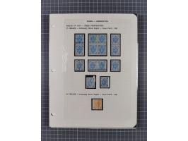 1854/1916, interessante, &nbsp;meist postfrische und ungebrauchte Spezialsammlung der Ausgabe 1900 und 1901 mit vielen Verzäh